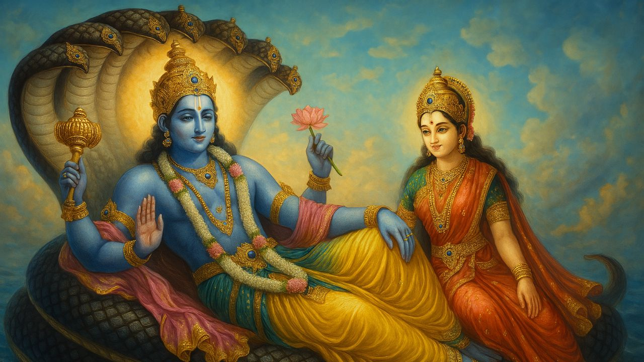 Ai Image of Bhagwan Vishnu