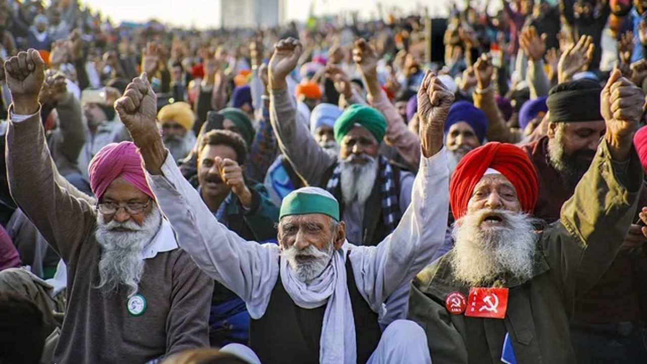 farmers protest