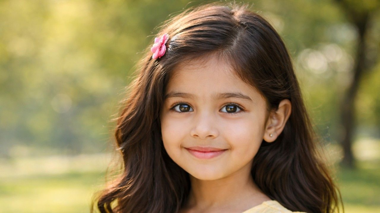 A 3 year girl 