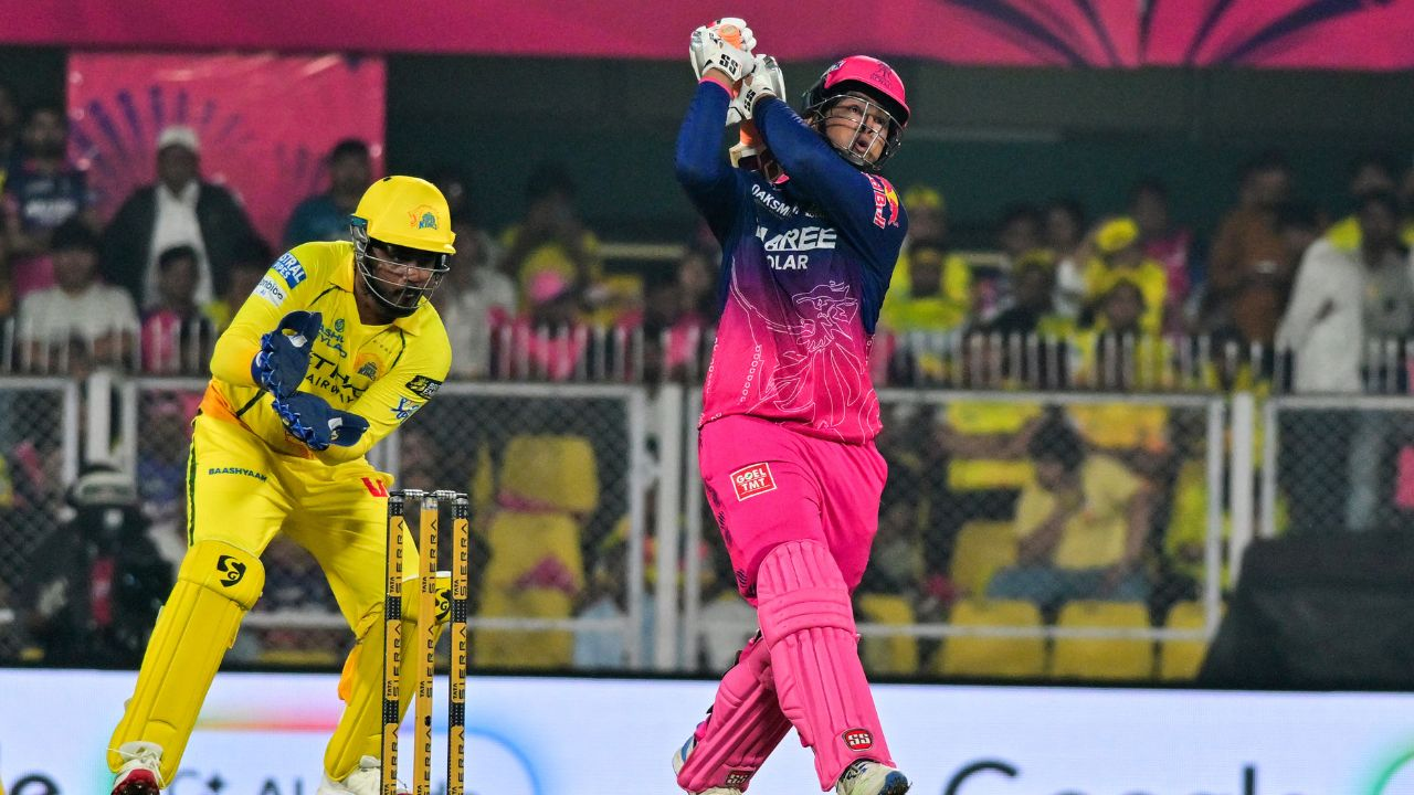 Vaibhav Sooryavanshi hits half century against Chennai