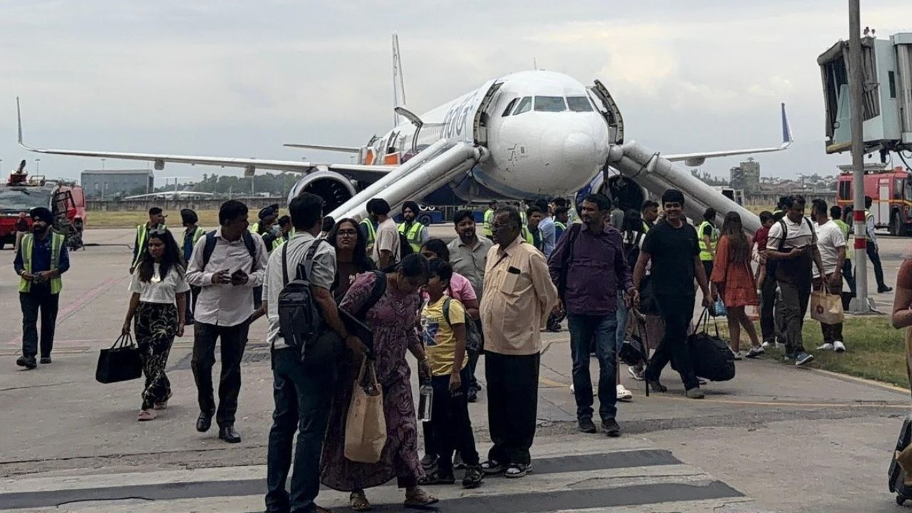 Fire breaks out inside IndiGo plane at Chandigarh airport