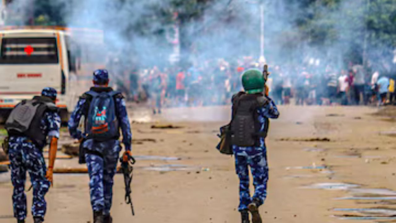 manipur violence Jiribam curfew
