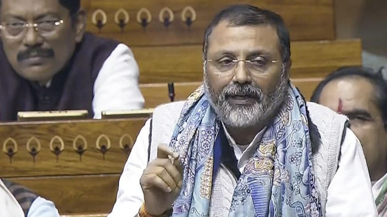 Nishikant Dubey। Photo Credit: PTI
