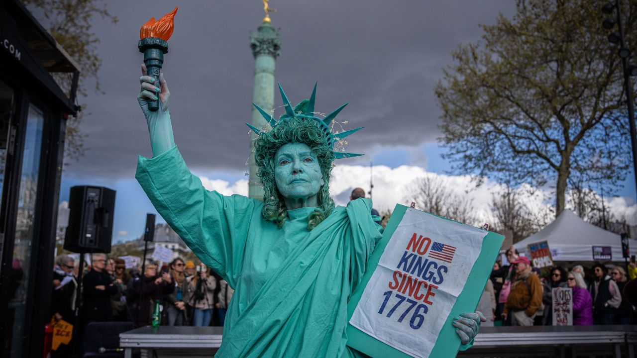 No Kings protest