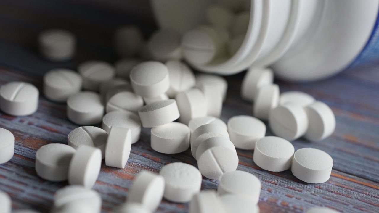 Image of paracetamol tablet