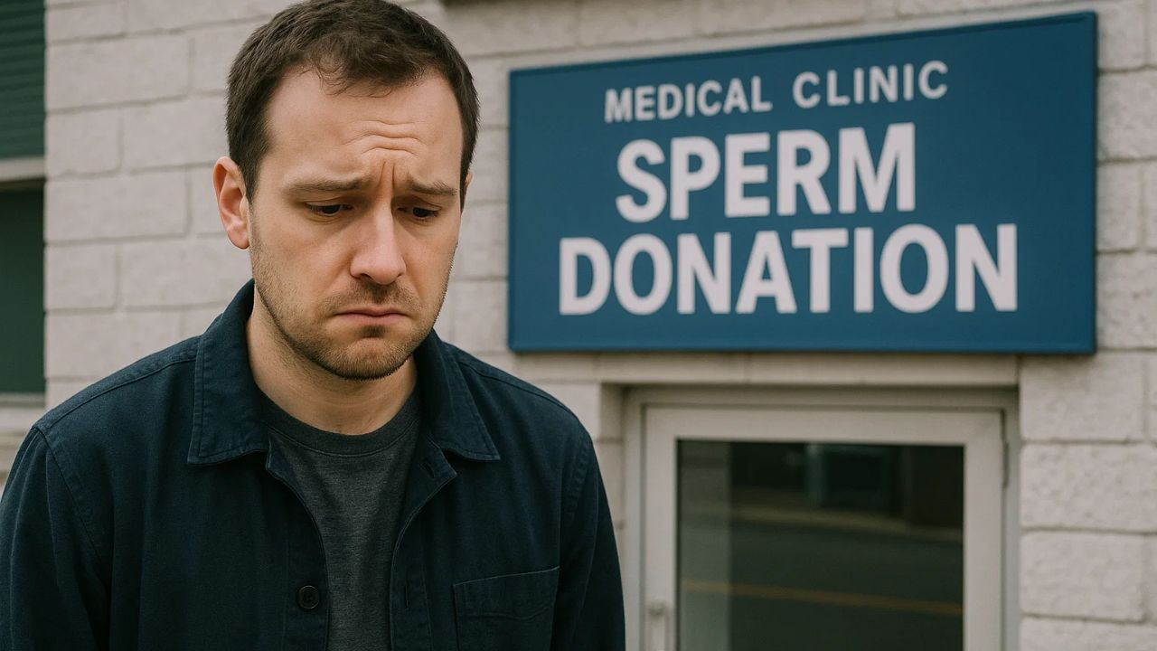 a sick man