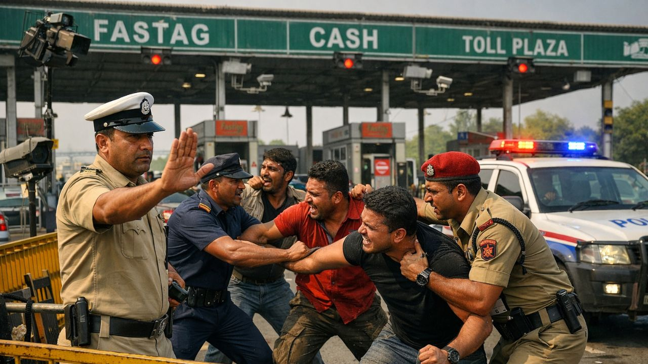 Toll plaza