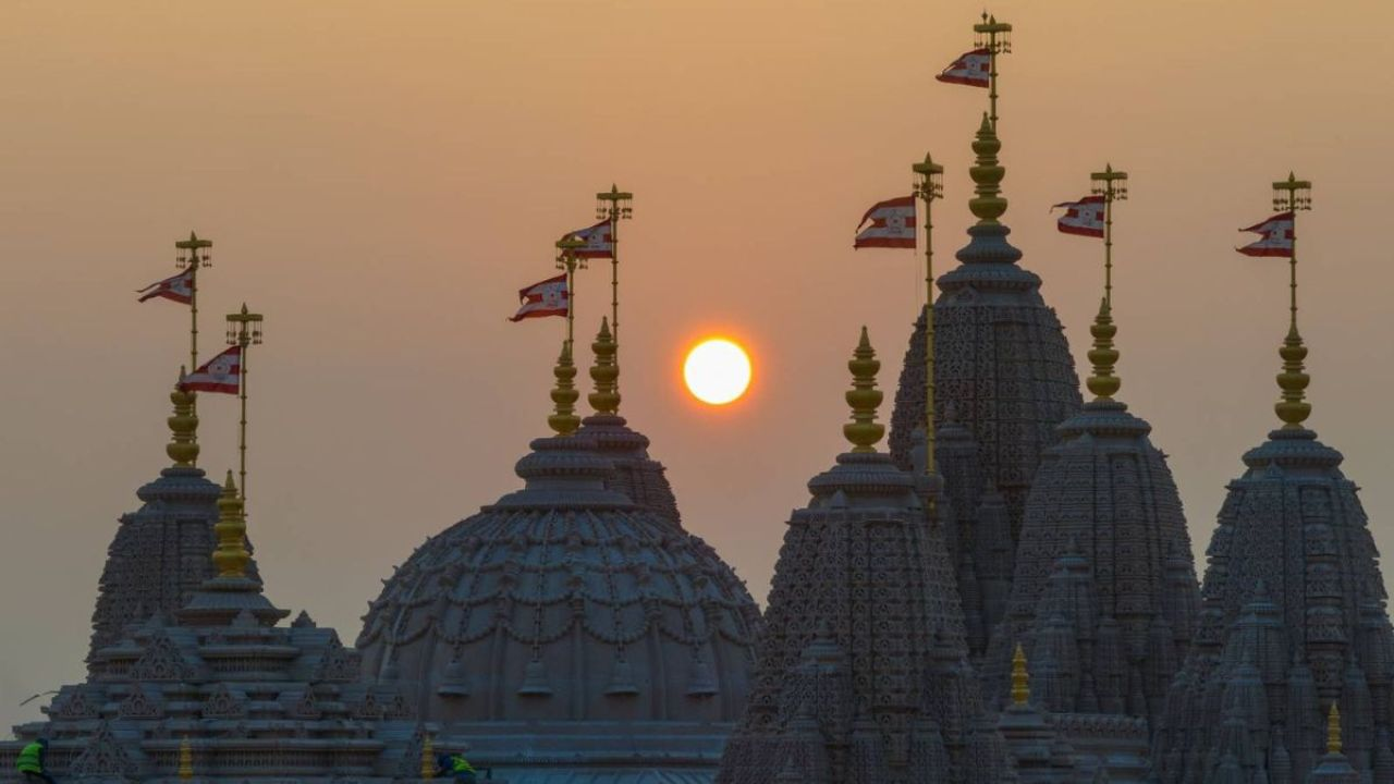 BAPS hindu mandir Abu Dhabi