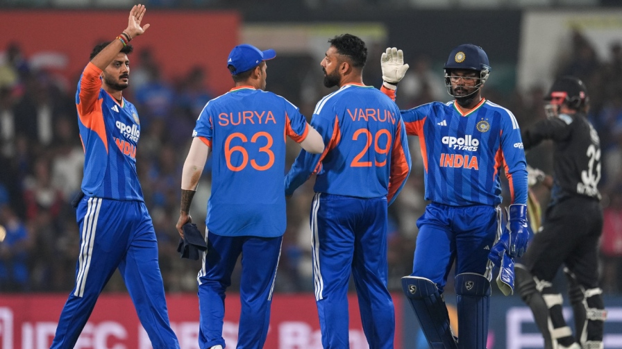 Varun Chakravarthy IND vs NZ T20