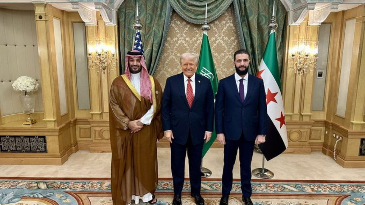 Trump meets Syria al Sharaa