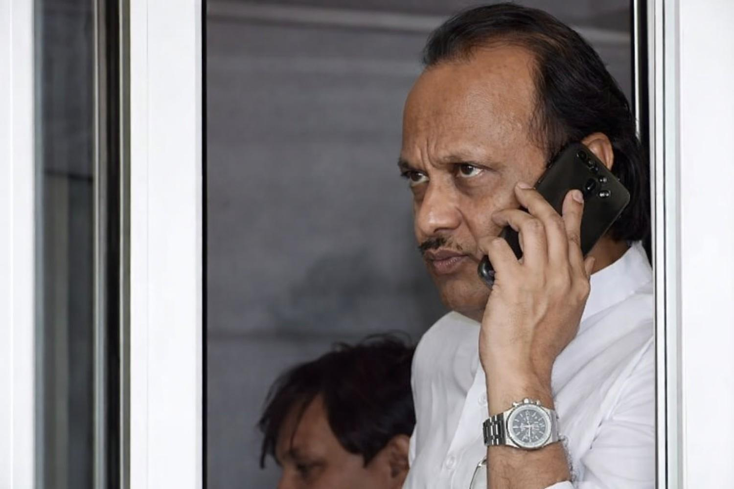 Ajit Pawar during a Plane Crash