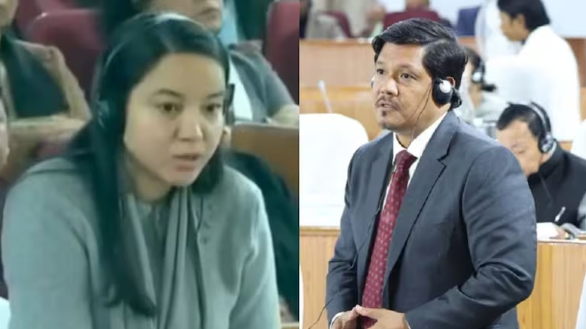 Meghalya CM and his Wife