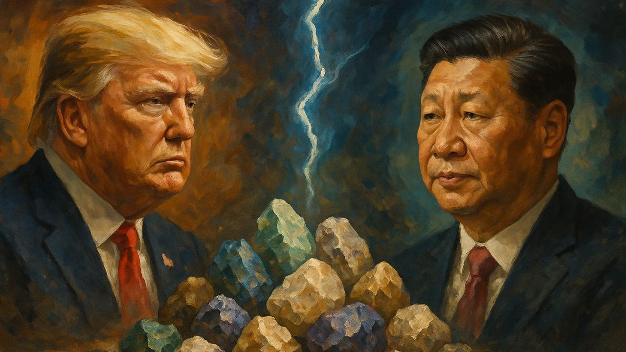 Donald Trump and Xi Jinping.