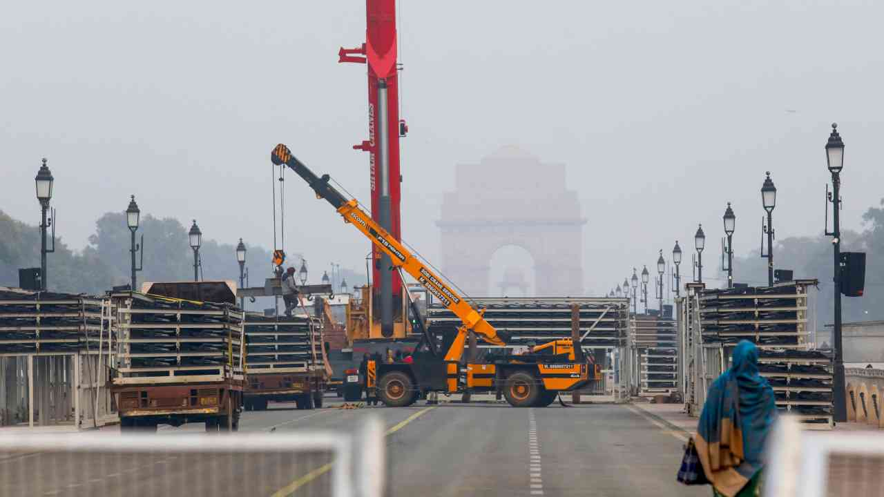 Republic Day parade rehearsal 2025  