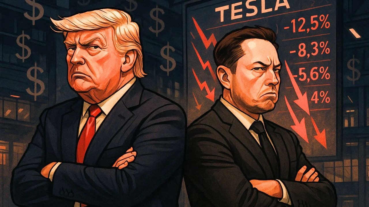 Elon Musk Vs Donald trump