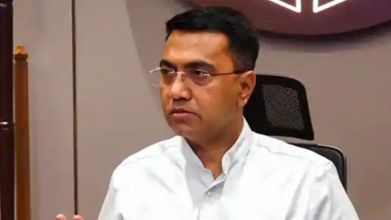 Goa CM Pramod Sawant.