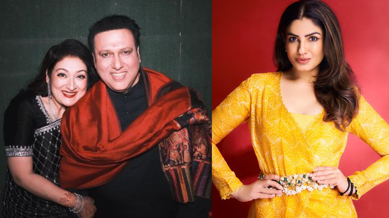 govinda sunita and raveena tandon