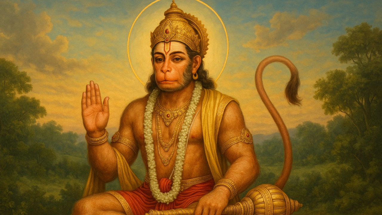 AI Image of Hanuman ji