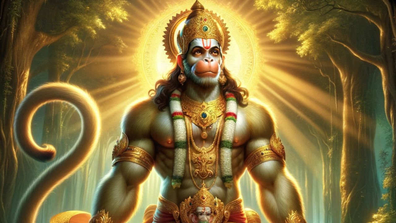 AI Image of Hanuman ji