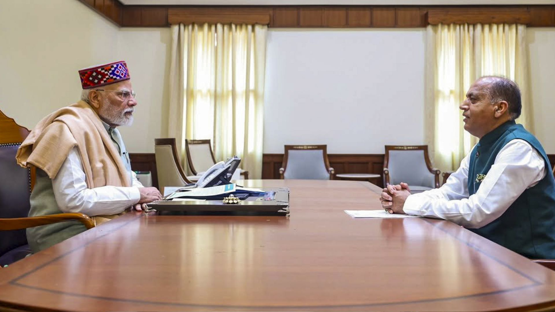 PM Modi and Jairam Thakur