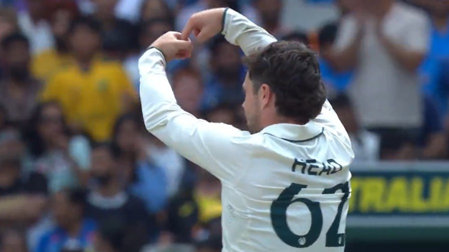 Travis Head Celebration