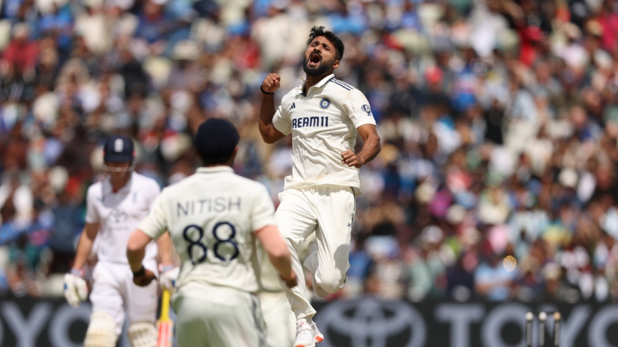 Akash Deep Celebration