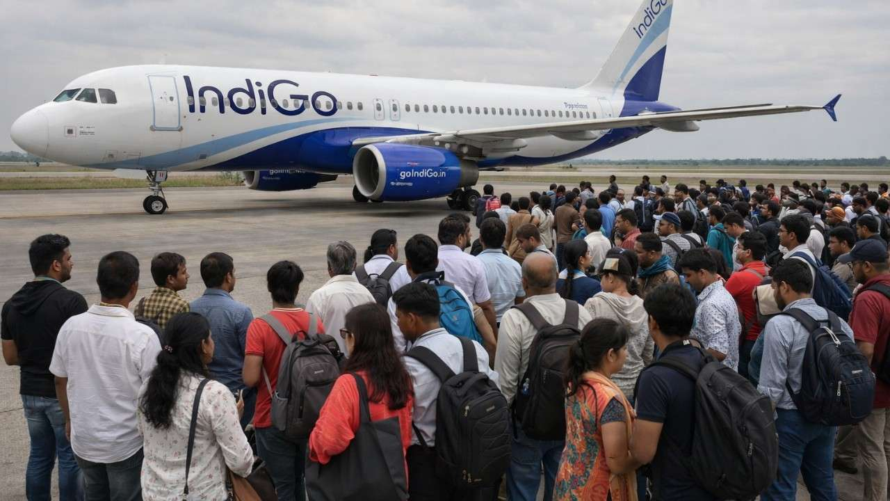 Indigo flight delayed by 5 hours