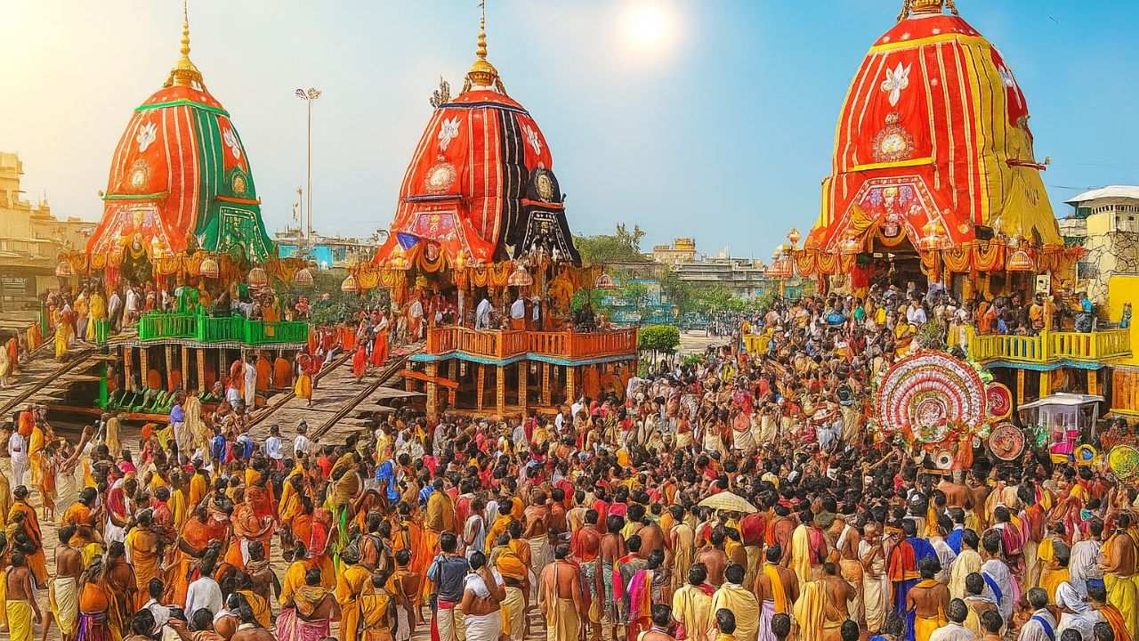 AI Image of Jagannath Rath Yatra