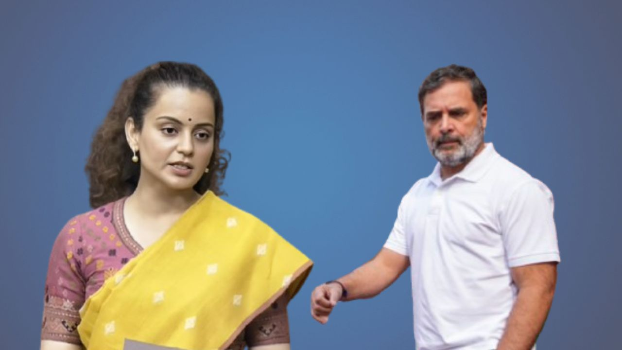 kangana ranaut and rahul gandhi