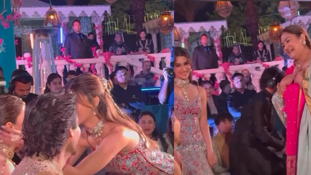 kriti sanon sister nupur wedding