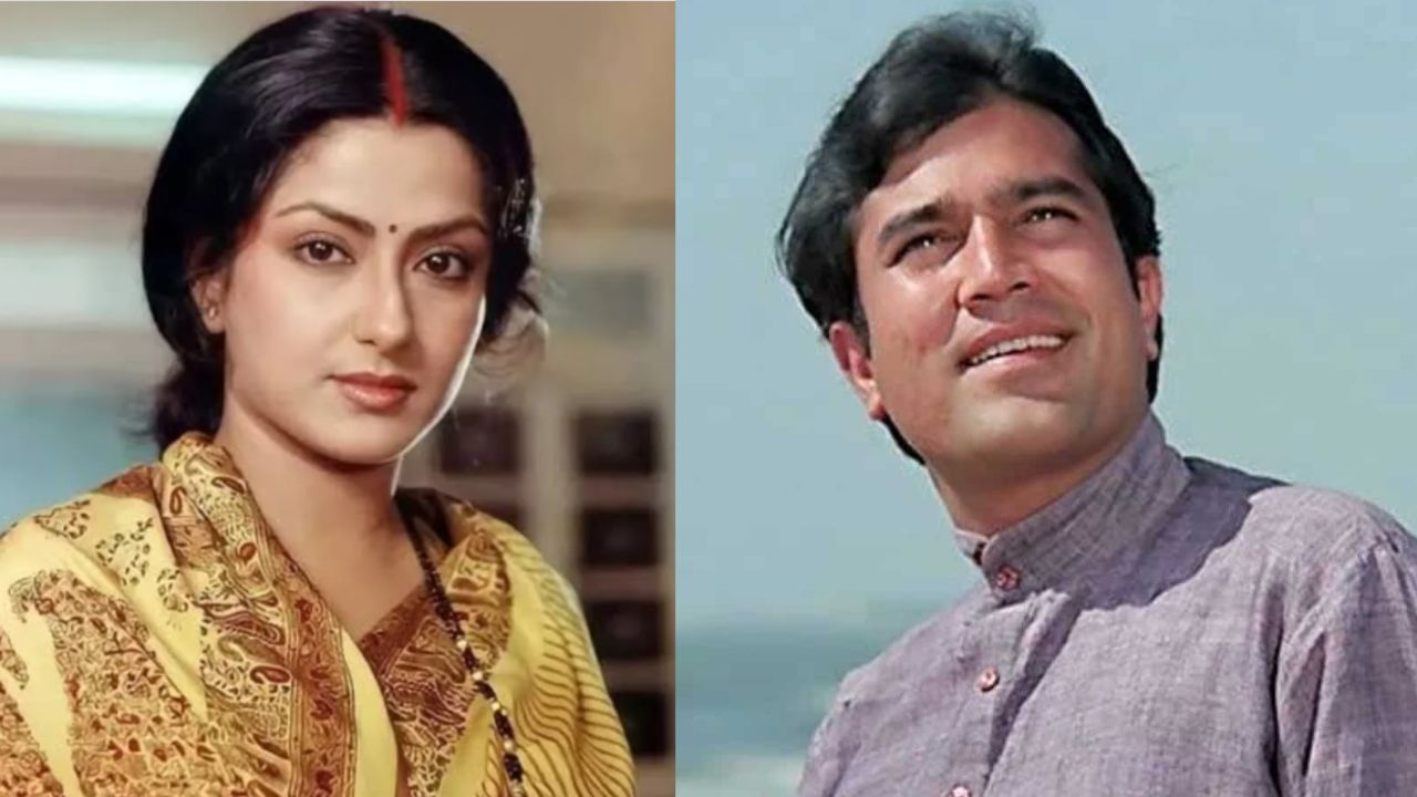 Moushumi Chatterjee and rajesh khanna