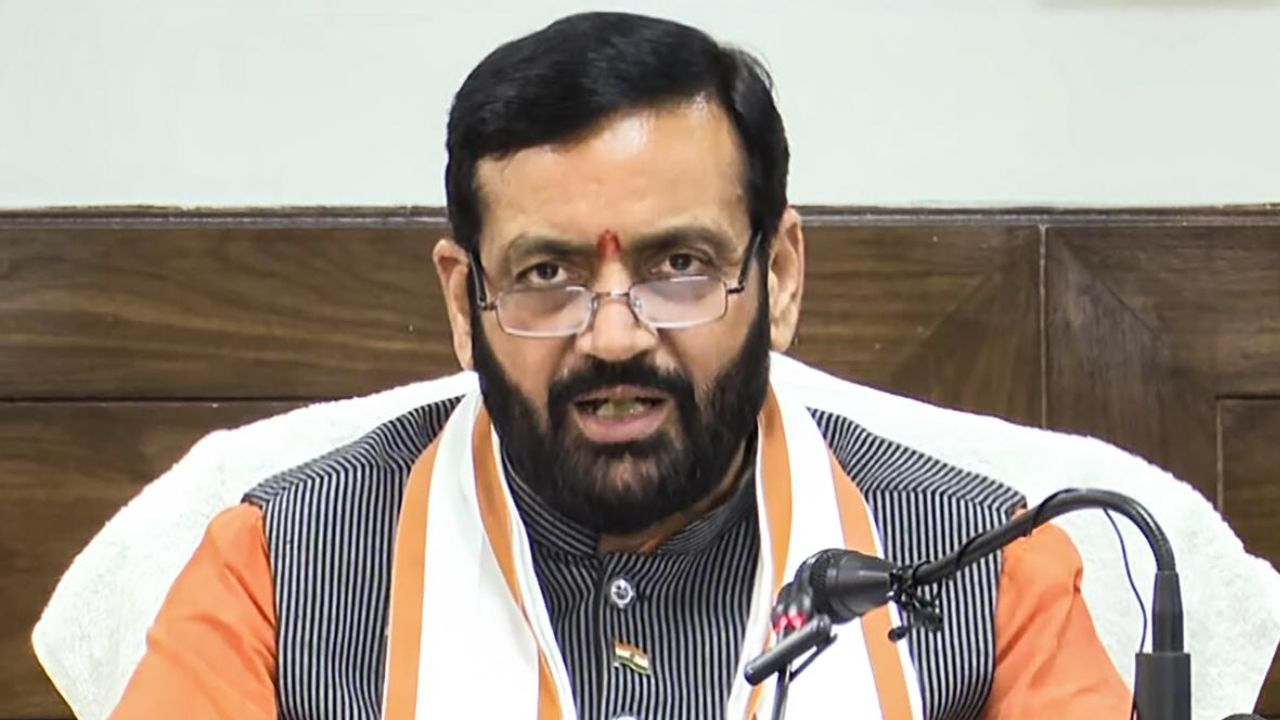 Nayab Singh Saini । Photo Credit: PTI