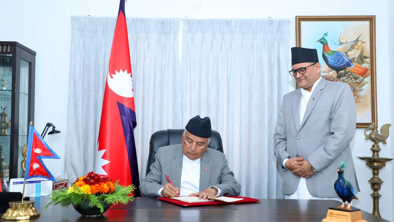 Ramchandra Paudel । Photo Credit: X/@RcPaudelNepal