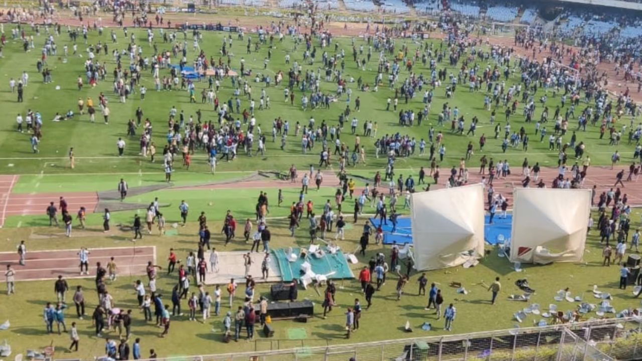 Lionel Messi Kolkata Event.