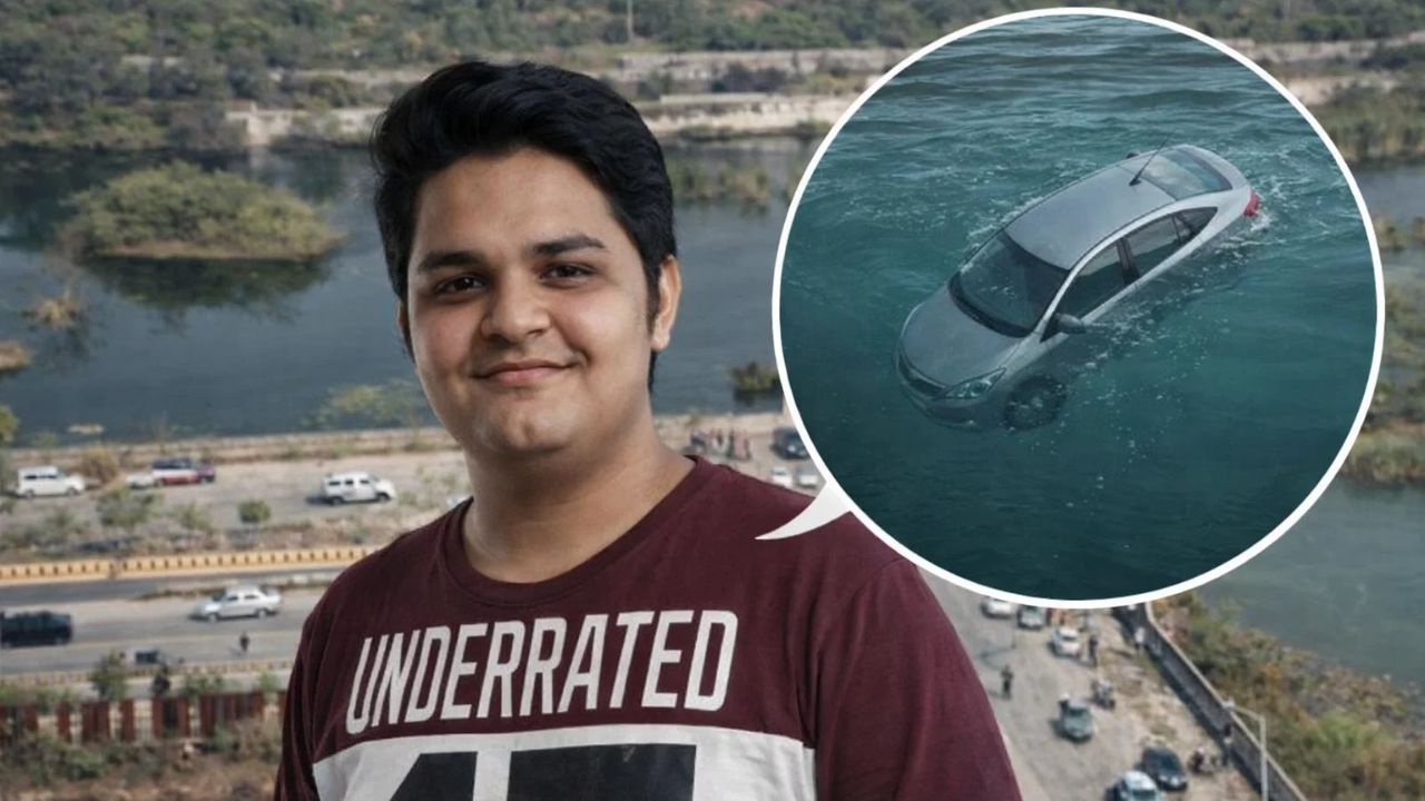 ai generated image of yuvraj mehta accident case