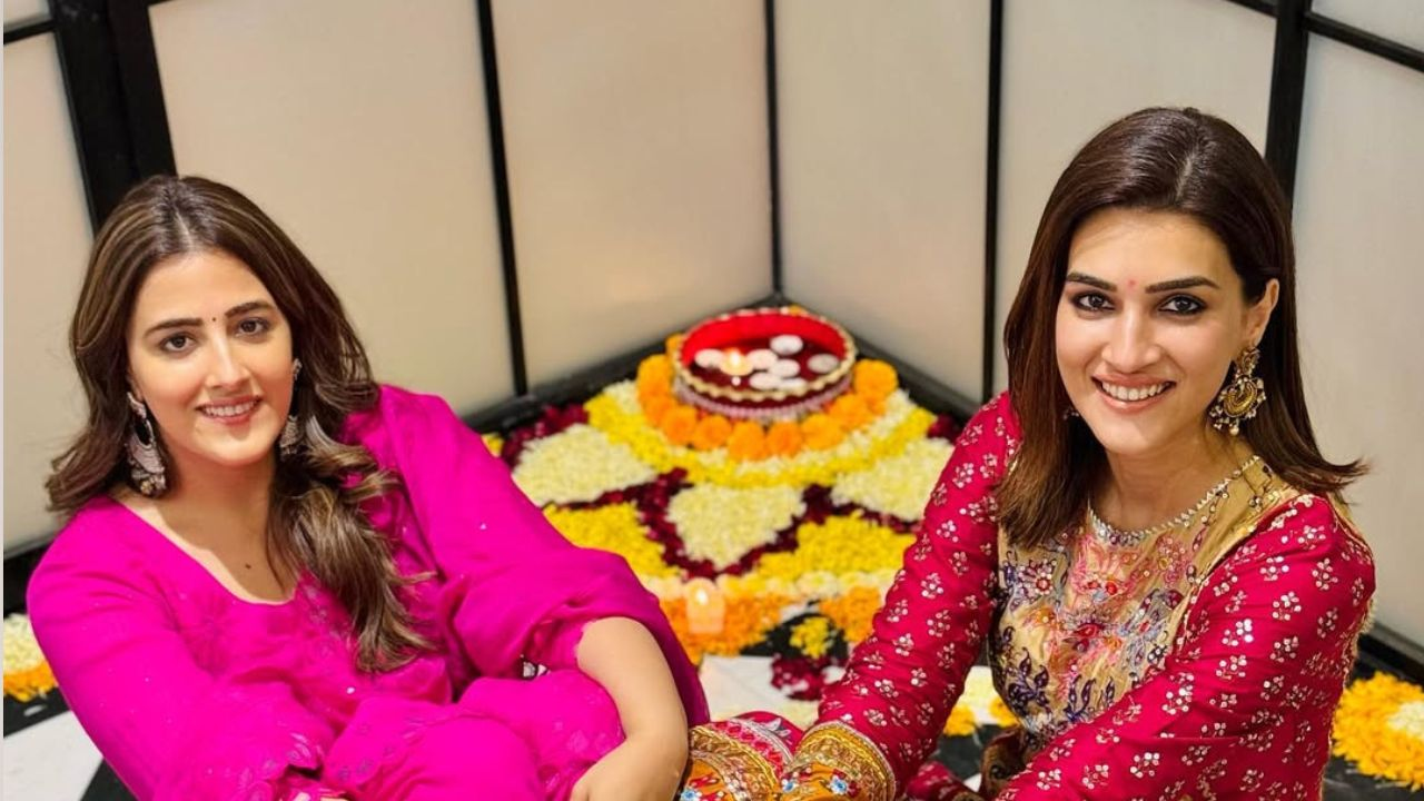 nupur and Kriti Sanon