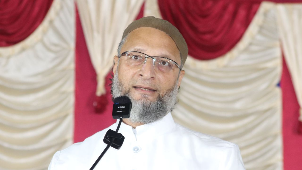 MP Asaduddin Owaisi.