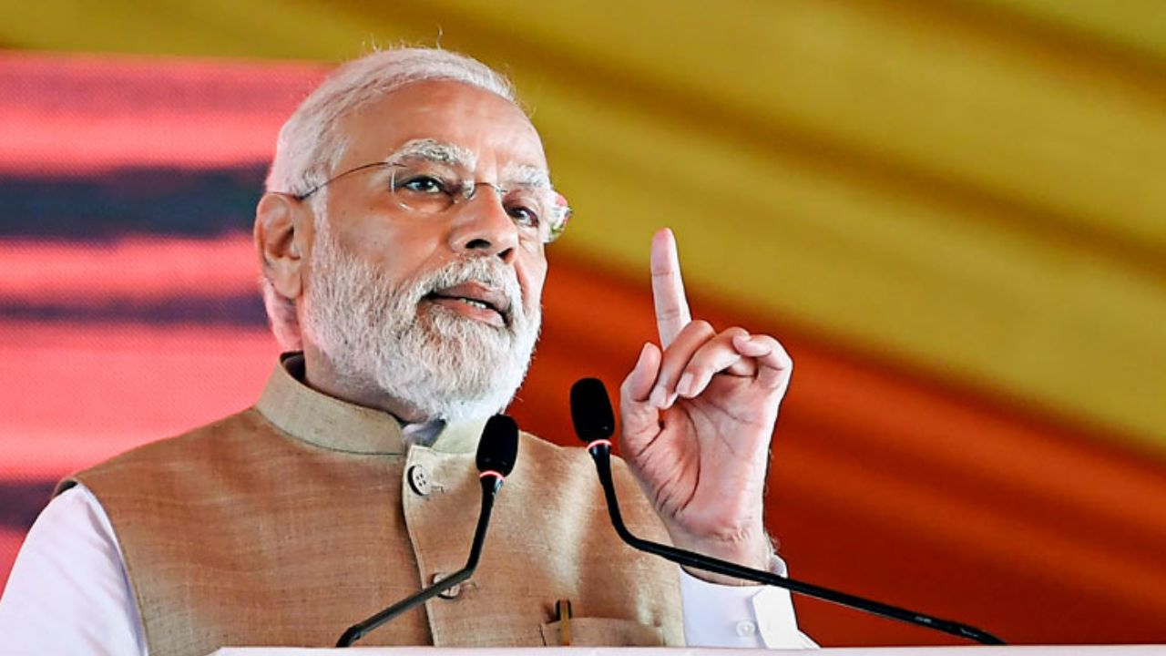 PM Modi । Photo Credit: PTI