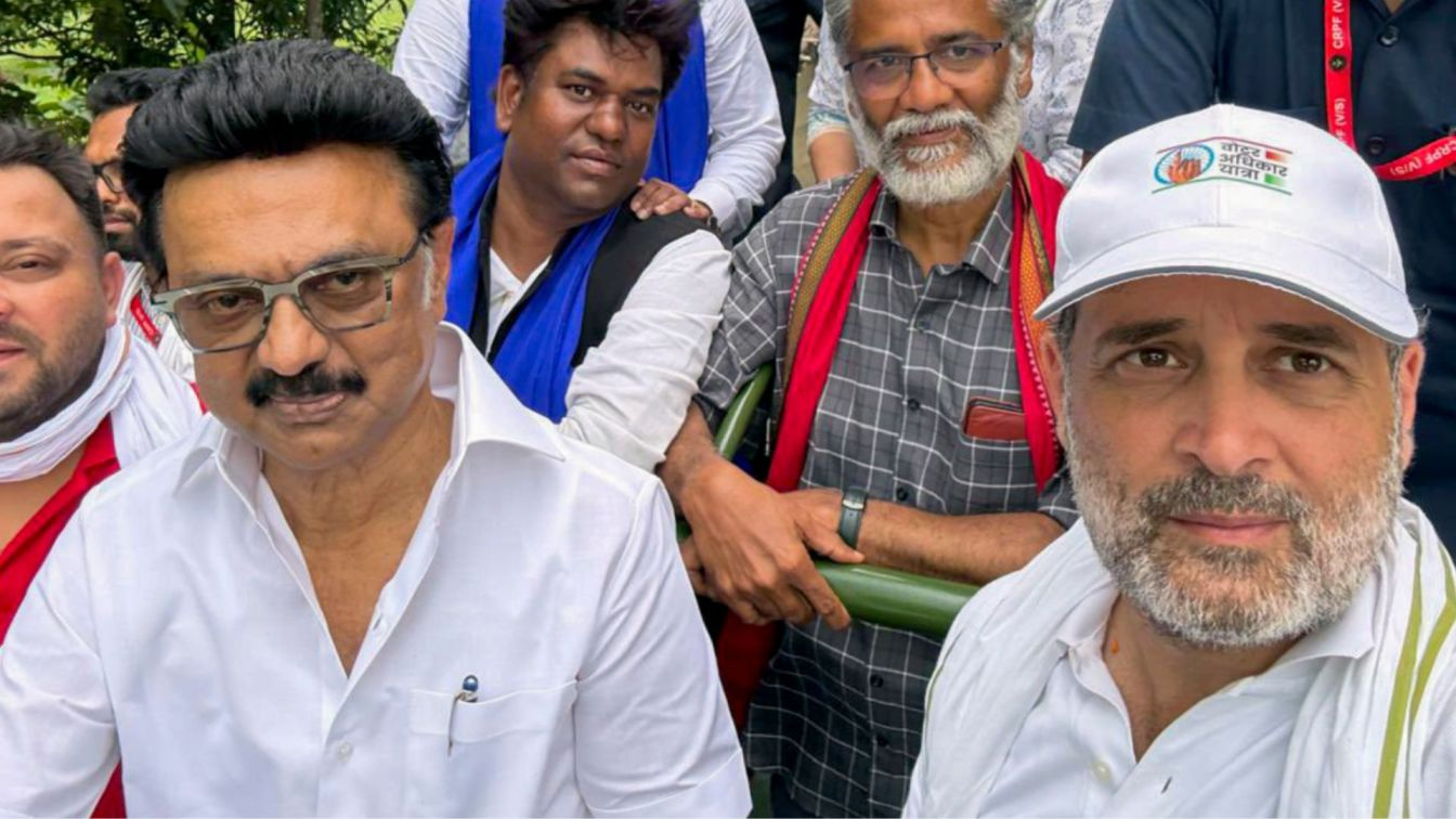 rahul gandhi and mk stalin