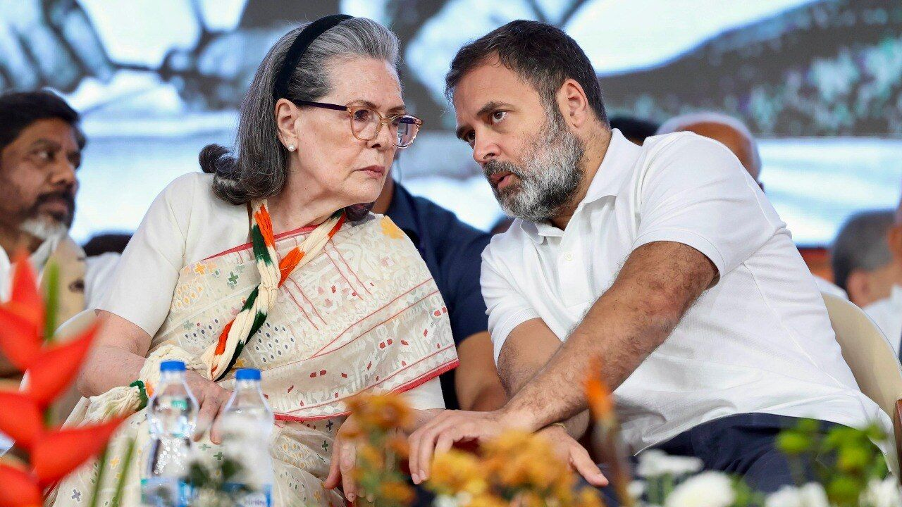 Sonia Gandhi and Rahul Gandhi