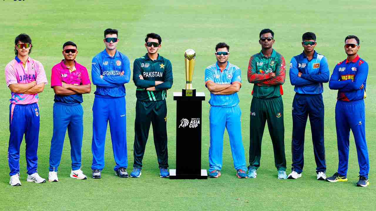 ACC Under 19 Asia Cup Captains Photoshoot 