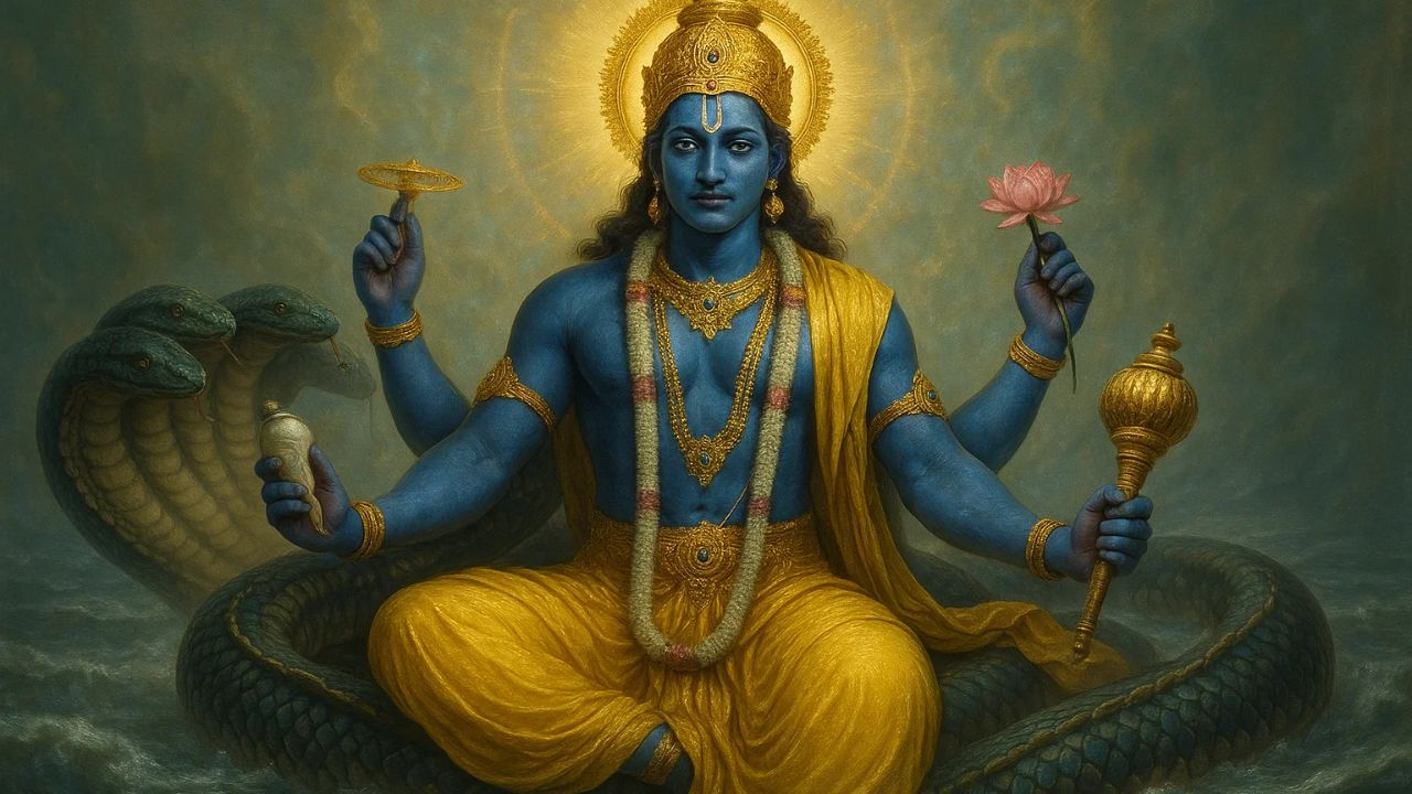 Bhagwan Vishnu Representational Picture