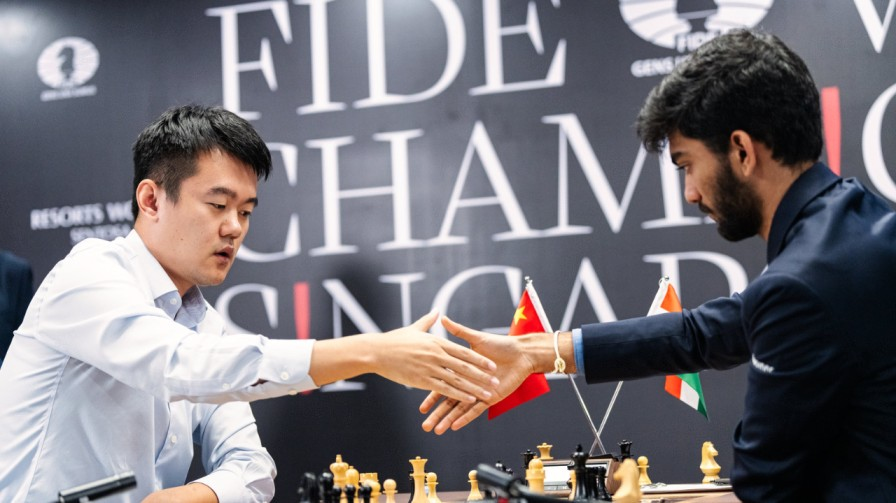 World Chess Championship D Gukesh vs Ding Liren