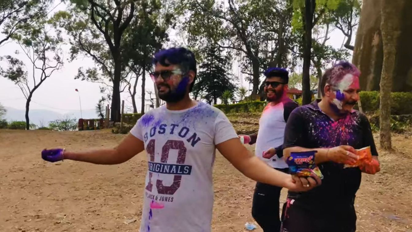 Holi Celebration in Morni Hills