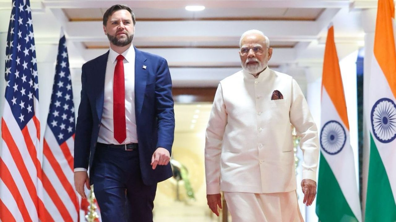 americal vice presidnet jd vance Photo Credit: PTI