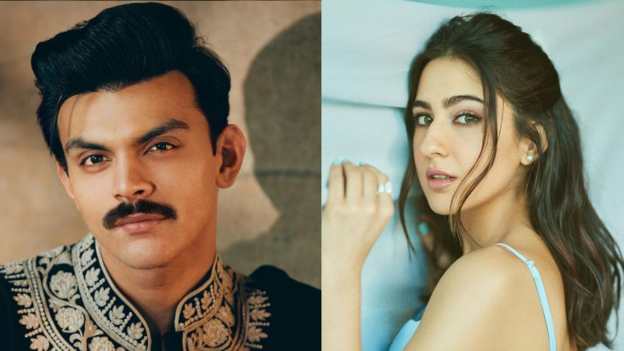 veer pahadiya and sara ali khan