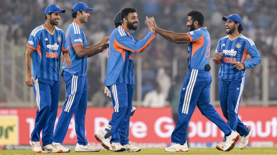 Varun Chakravarthy IND vs SA T20 Ahmedabad