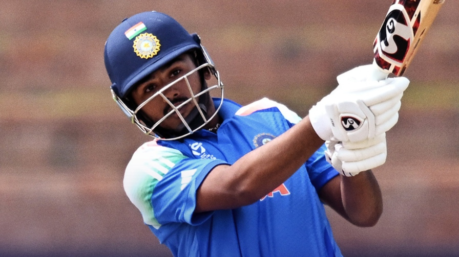 Ayush Mhtare Batting U19 World Cup