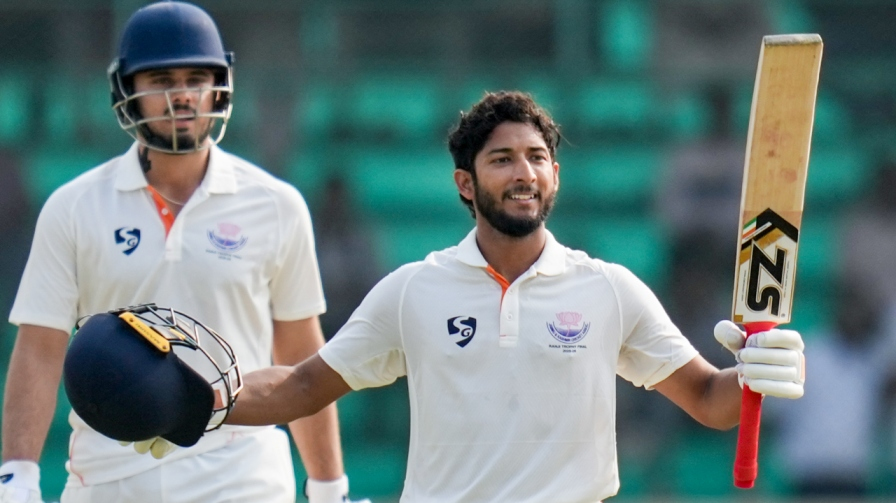 Shubham Pundir Ranji Century