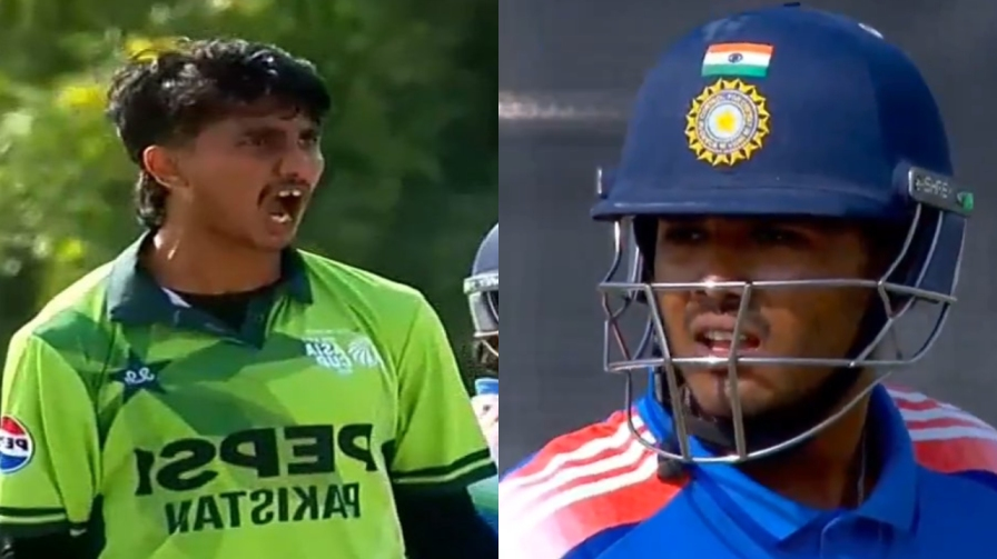 Ayush Mhatre Fight with Pakistani Player